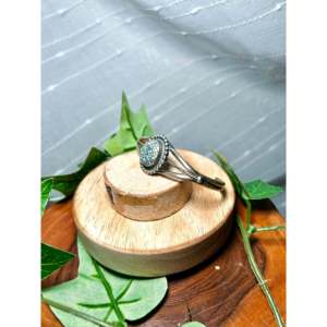 Dave Skeets New Lander Variscite & Sterling <b>Silver</b> Fashion <b>Cuff</b> <b>Bracelet</b> - Product Image 3