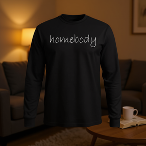 Maglietta a maniche lunghe Homebody per gli amanti delle attività indoor e per il tempo in famiglia - Product Image 3