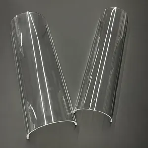 Hoogwaardige Extrusie Pc Polycarbonaat Doorzichtig Plastic Lampenkap Led Verlichting Diffuser Cover