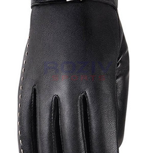 Guantes de Moda para Exteriores, Resistentes al Viento, de Cuero PU de Alta Calidad, Personalizados, para Invierno, Uso Diario, Fiestas, Casuales, Unisex - Product Image 6