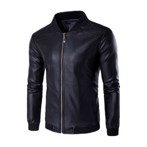 Trending HIGH STREET Style Hombres Chaqueta de cuero Venta al por mayor Chaquetas de cuero para hombres - Product Image 6