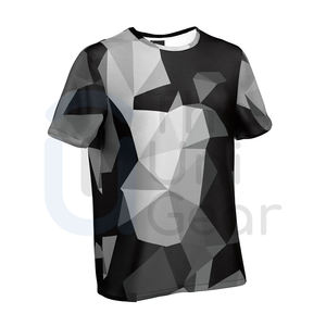 Camiseta unisex Dry Fit, ropa deportiva hecha a medida para hombres y mujeres, Camiseta estampada de moda al aire libre de alta calidad al por mayor - Product Image 1