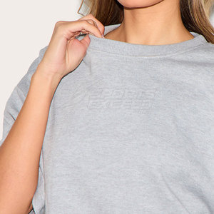 Venta caliente transpirable camiseta de gran tamaño Ropa de calle cómoda Camiseta de gran tamaño hecha en fábrica - Product Image 5