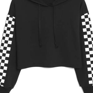 Hoodies écologiques pour femme nouvelle mode femmes filles sweat à capuche poches à manches longues décontracté tricoté - Product Image 6