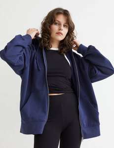 Fleece Women pullover hoodie Crew Neck Sweater Oversize Custom Prints Sweatshirt Custom Anti-pillingbreathablehodies for woman - Product Image 1