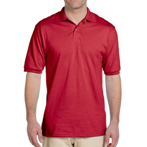 Logotipo bordado personalizado de alta calidad para hombres para Polos 100% algodón ropa deportiva informal moda de calle marca sólida polos - Product Image 1