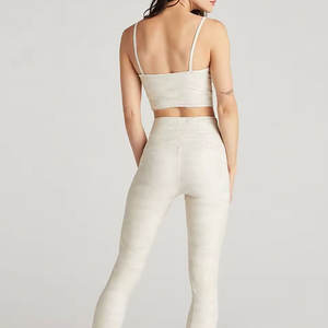 ชุดเล่นโยคะสไตล์ใหม่2025ชุดเล่นโยคะสีพื้นชุดเล่นโยคะสไตล์ใหม่ล่าสุด - Product Image 4