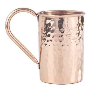 Tasse à bière de luxe en acier métallique Moscow Mule tasse à café en métal écologique personnalisable pour Vodka prête à la fête grande utilisation à la maison - Product Image 6