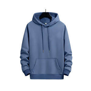 Sudadera con Capucha Unisex de Forro Polar de Poliéster de 220g, Logotipo Desgastado, el Mejor Diseño Gráfico, Tachuelas Metálicas, para Otoño, Personalizable - Product Image 1
