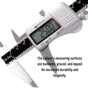 เวอร์เนียคาลิปเปอร์ดิจิตอลอิเล็กทรอนิกส์6นิ้วจากไต้หวันขนาด150มม. - Product Image 3