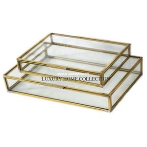 Cajas de almacenamiento de tarjetas de boda acrílicas y de metal de diseño, cajas de almacenamiento de tarjetas de mesa de lujo recién llegadas - Product Image 5