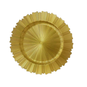 Assiette de service ronde pour la restauration hôtelière, les événements de mariage, les dîners, les fêtes, assiette de service design - Product Image 3