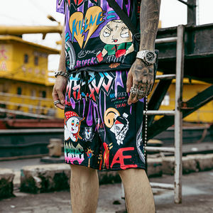 Shorts de sport à sublimation, logo OEM, shorts de course à sublimation, shorts pour hommes avec design personnalisé - Product Image 5