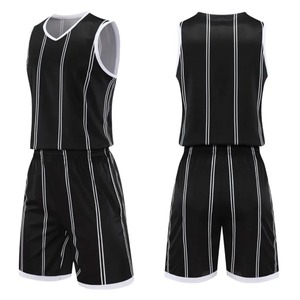 Men's Basketball Uniform Wholesale Breathable Plus Size Jersey Wear Sets Vest Custom Printed Colorful Quick Dry High Quality - Product Image 4
