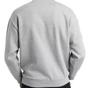 Sudadera gris para hombre, sudadera gruesa de cuello redondo para hombre, Sudadera estampada para hombre, camisas de manga larga, algodón 100% hecho de Pakistán - Product Image 2