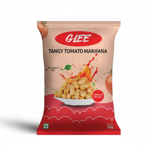 Nueces de Makhana Sabor Tomate Picante, Envasadas en Nitrógeno, 50g, Tostadas, Picantes, Snack Saludable, Listas para Comer - Product Image 2