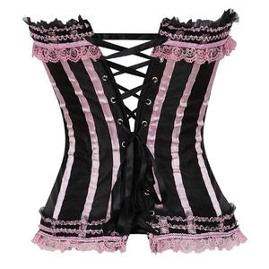 คอร์เซ็ตชุดชั้นในผู้หญิงใส่สบาย, คอร์เซ็ตชุดชั้นในลายลึกแบบทอคลุมทั้งหลังเต็มตัว - Product Image 3