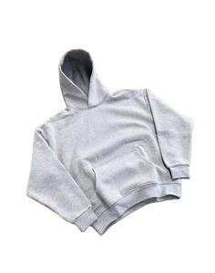 Conjunto de Sudadera con Capucha Holgada y Pantalones Deportivos de Felpa 100% Algodón Personalizado para Hombre, Traje Deportivo de 2 Piezas de Alta Calidad para Invierno - Product Image 4