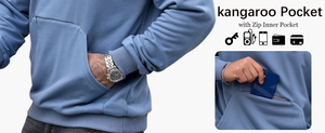 Sudadera con Capucha Informal Holgada para Hombre, con Diseño de Logotipo Bordado Personalizado OEM - Product Image 5
