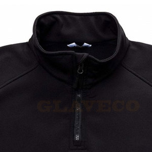 Chaqueta Softshell para Hombre, Venta Caliente, Media Cremallera, Cuello Alto, Logotipo Frontal, Cortavientos, con Capucha, Ecológica y Transpirable - Product Image 4