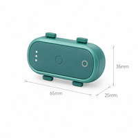 Système de localisation sans fil Qcool pour animaux de compagnie, outil anti-perte avec contrôle de localisation, collier GPS lumineux LED pour animaux de compagnie pour la promenade en extérieur