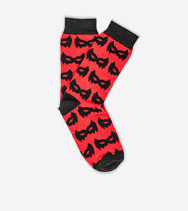 Chaussettes en coton pour hommes, motif rayé coloré, style décontracté, sportif, confortables, amusantes, pour un usage quotidien et professionnel - Product Image 1