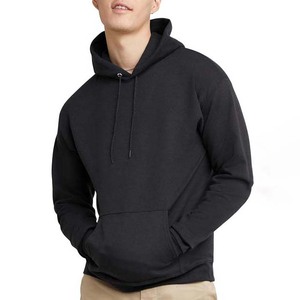 Vente en gros de sweats à capuche et sweat-shirts pour hommes du Pakistan de haute qualité OEM simple poids lourd imprimé de logo 100% coton Basics sweats à capuche pour hommes - Product Image 1