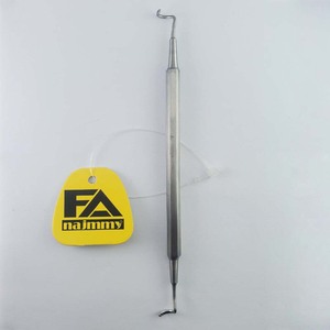 Juego de manicura y pedicura con escalador de acero inoxidable de borde cortante de 1,5mm de doble extremo - Product Image 2