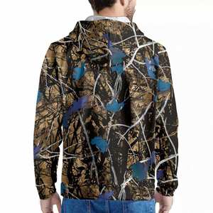 Sudaderas con capucha personalizables de diseño de sublimación Sudadera con capucha ecológica y asequible para hombre Sudaderas con capucha de invierno de alta calidad - Product Image 3