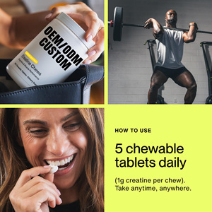Suplemento de Creatina Masticable ODM, 1g de Creatina por Tableta, Fórmula y Sabor Personalizados - Product Image 4