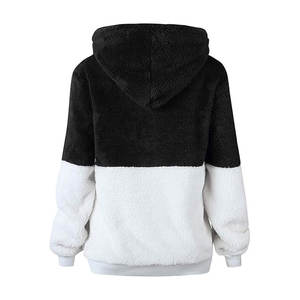 Sweat-shirt à capuche en sherpa, sweat-shirt en polaire, sweat-shirt décontracté d'hiver pour femmes, meilleur prix de gros 2026 - Product Image 6