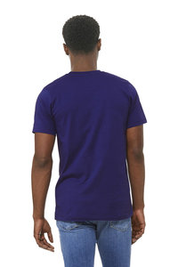 Camisetas de Manga Corta de Algodón Transpirable Azul Rey para Hombre, Ropa Casual de Primera Calidad Personalizada para Comercio al por Mayor - Product Image 3