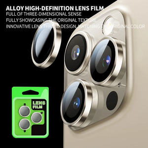 Protection d'objectif d'appareil photo HD en verre pour iPhone 17 Pro Max avec ajustement parfait pour téléphones mobiles - Product Image 5
