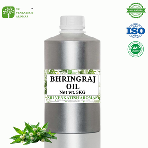 100% liquide en vrac d'huile capillaire biologique pure et naturelle de Bhringraj pour des soins capillaires forts et sains - Product Image 5