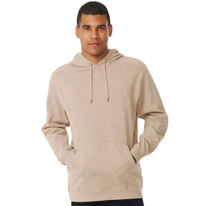Pull à capuche imprimé personnalisé unisexe 100% coton pulls imprimés thermiques d'hiver pulls à capuche vierges brodés pour hommes - Product Image 1