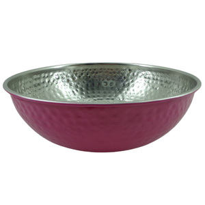 Latest Design Set of 2 Medium Size Metal Serving <b>Bowl</b> Nickel With <b>Grey</b> Color <b>Fruit</b> <b>Bowl</b> for Dinnerware <b>Bowl</b> Handmade in Bulk - Product Image 2