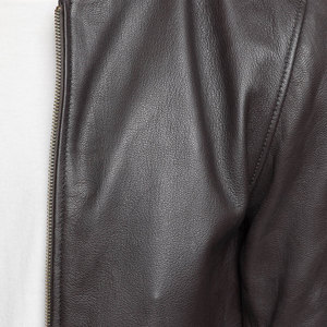 Best Selling Item 2025 <b>Men</b> Genuine <b>jacket</b> for <b>men</b> Custom High Quality Classic College Style <b>trucker</b> Leather <b>jacket</b> for <b>men</b> - Product Image 5