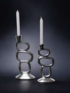 Candelabro Moderno de 1 Brazo para Mesa, Portavelas Decorativo para el Hogar, para Navidad, Bodas, Pascua, Día de San Valentín - Product Image 3