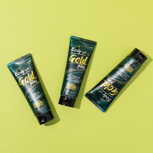 Bronze hiệu ứng cao cấp thuộc da Lotion cơ thể có vàng cộng với DHA tăng cường có chứa chiết xuất vàng tất cả trong một Bronzer + <span class=keywords><strong>Extender</strong></span> - Product Image 4