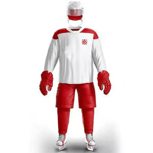 Ropa de equipo personalizada de alta calidad, uniforme de Jersey de hockey sobre hielo, uniforme personalizado para jóvenes, nuevo uniforme de hockey sobre hielo - Product Image 1