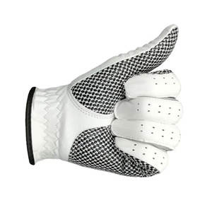 Gants de golf en cuir Cabretta pour hommes, respirants, résistants à l'usure et antidérapants, en peau de mouton pour adultes, vente en gros - Product Image 2