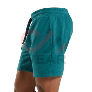 Pantalones cortos de algodón transpirables para hombre, con cordón de cintura elástica, bolsillos laterales, para Fitness, gimnasio, talla grande, venta al por mayor - Product Image 5