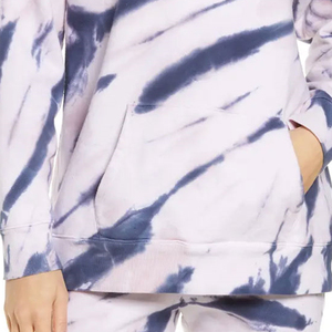 Sweat à capuche avec logo et poche kangourou / Design à manches longues avec tissu doux à prix abordable, sweat à capuche tie-dye à coupe décontractée - Product Image 6