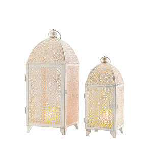 Handmade High Quality Iron Modern Moroccan <b>Lanterns</b> for Ramadan Home & Outdoor Decorations - Product Image 3