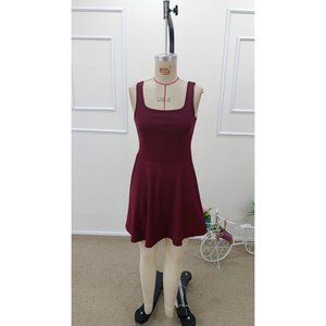 Vestido Mini Ajustado de Tela Diver con Tirantes y Cuello Redondo para Mujer de Jane's, con Shorts - Estilo Casual sin Mangas para Adultos - Product Image 6