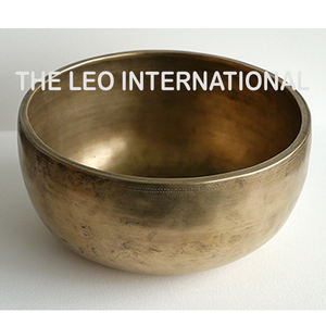 Bol chantant décoratif et métal en laiton pour le soulagement du stress Méditation Yoga Guérison spirituelle Pleine conscience 5x5x3.5 pouces - Product Image 4