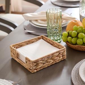 Las mejores decoraciones para sala de estar y comedor de lujo, servilleta de jacinto de agua, contenedor de almacenamiento, soporte de papel para comedor - Product Image 5