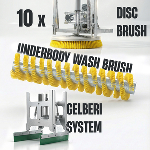 Machine à laver les tapis Dass entièrement automatique à haute pression, brosse rotative de 420 cm, capacité de 100 kg, 380 V électrique - Product Image 3