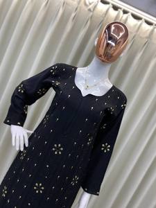 Elegant Lightweight <b>Fabric</b> Embroidered Kurta Palazzo Set Trending Daily Wear for Summer Parties <b>Indian</b> Pakistani Clothing Foil - Product Image 3