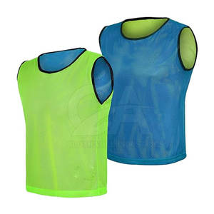 Venta al por mayor de alta visibilidad 100% poliéster tela construcción de trabajo mejor precio babero Reversible de alta visibilidad babero Reversible - Product Image 1